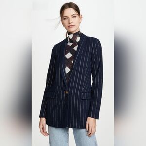 Pinstripe Blazer